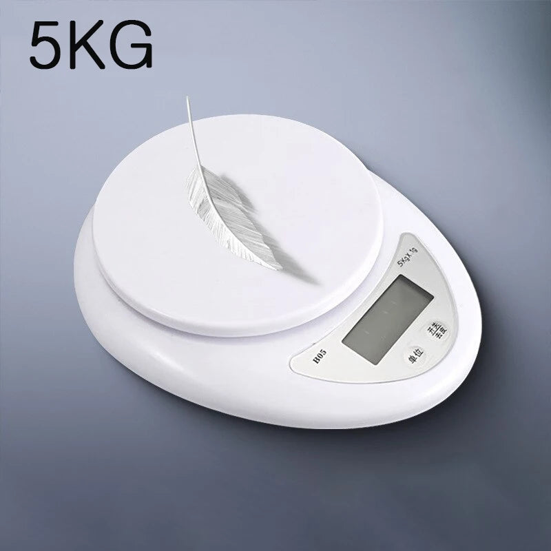 5KG/1G Mini Portable Electronic Digital Kitchen Scale Food Scale Balance weighing LCD Display Measuring Kitchen Accessories Tool